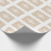 Yummy custard crème koekjes cadeaupapier (Hoek)