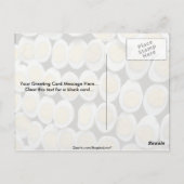 Yummy Decoration met halved hardgekookte eieren Briefkaart (Achterkant)