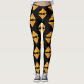 Yummy Delicious Gooey Grilled Cheese Leggings (Voorkant)