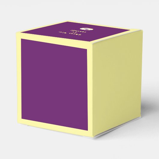 Yummy donut bedankdoosjes (Achterkant)