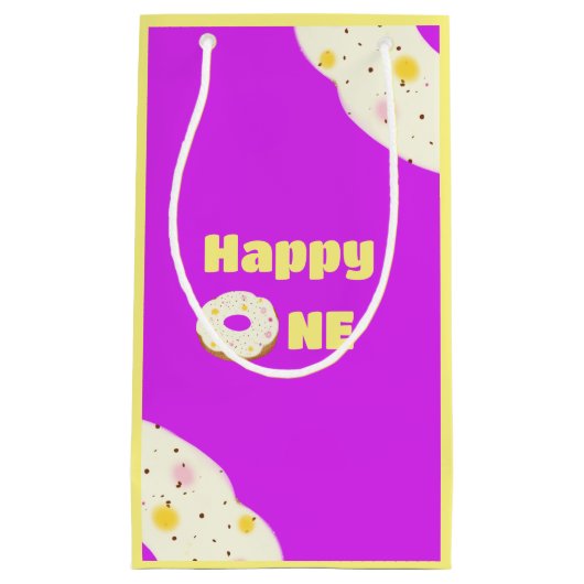 Yummy donut klein cadeauzakje (Voorkant)