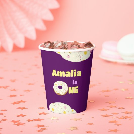 Yummy donut papieren bekers (Insitu)