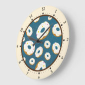 Yummy donuts grote klok (Hoek)