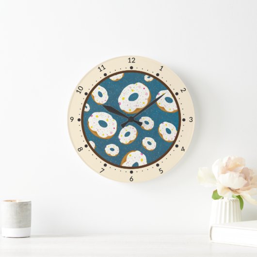 Yummy donuts grote klok (Huis)