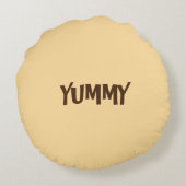 Yummy donuts rond kussen (Achterkant)
