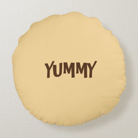 Yummy donuts rond kussen (Achterkant)