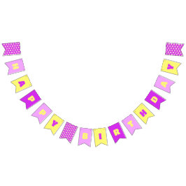 Yummy donuts vlaggetjes