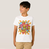 Yummy Fast Food T-shirt (Voorkant volledig)