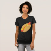 Yummy Food - Hotdog T-shirt (Voorkant volledig)