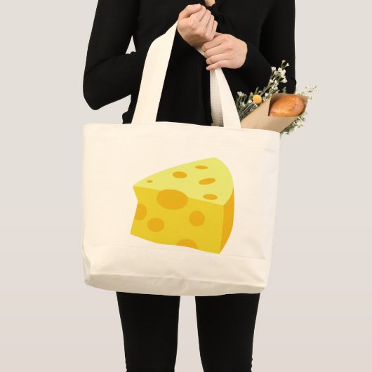 Yummy Food - Kaas Grote Tote Bag (Voorkant (product))