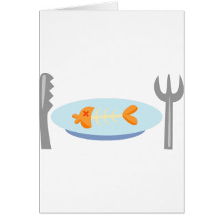 Yummy Food - vis op een Bord