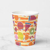Yummy Fruits Papieren Bekers (Rechts)