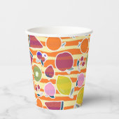 Yummy Fruits Papieren Bekers (Voorkant)