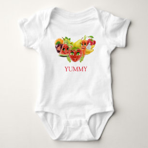 Yummy Fruits Romper