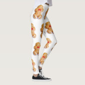 Yummy Gingerbread Heren Cookies Vakantie Leggings (Rechts)