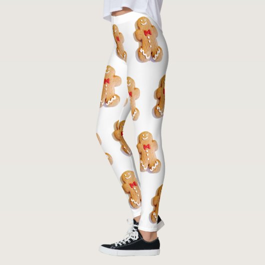 Yummy Gingerbread Heren Cookies Vakantie Leggings (Links)