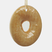 Yummy Glazed Donut Food Kerstmis Keramisch Ornament (Rechts)