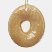 Yummy Glazed Donut Food Kerstmis Keramisch Ornament (Links)