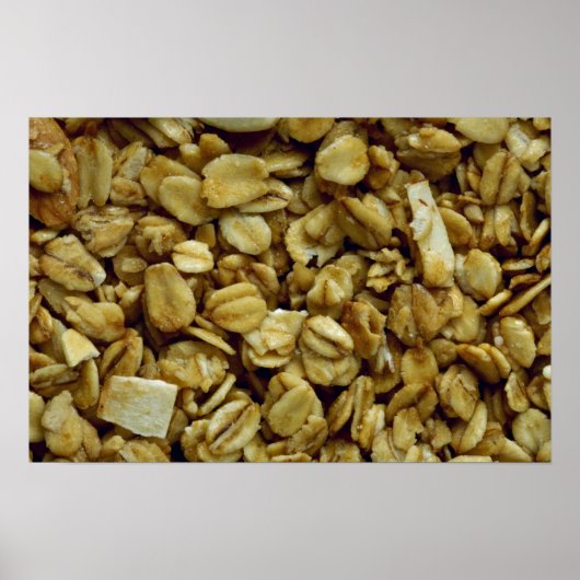 Yummy Granola Poster (Voorkant)
