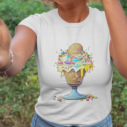 Yummy grillige ijszonde t-shirt