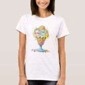 Yummy grillige ijszonde t-shirt (Voorkant)
