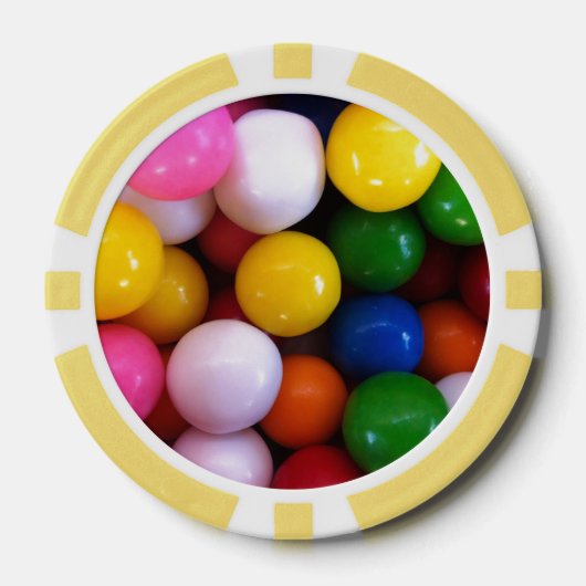 Yummy Gumballs Poker Chips (Voorkant)