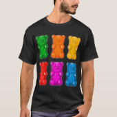 Yummy Gummy Beren T-shirt (Voorkant)