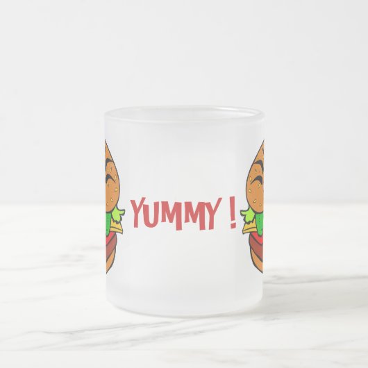 Yummy Hamburger Matglas Koffiemok (Center)