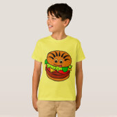 Yummy Hamburger T-shirt (Voorkant volledig)