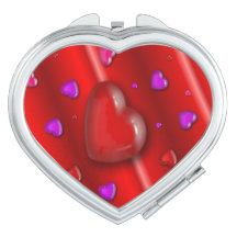 Yummy Hearts Compact Mirror Creëer