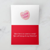 Yummy Hearts Wenskaart Feestdagen Kaart (Binnen)