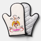 Yummy Heat Protection Ovenwant (Voorkant / Achterkant)