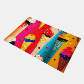 Yummy Ice Cream Deurmat (Schuin)