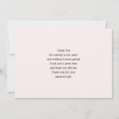 Yummy Ice Cream Trio Zomer Vibe Bedankkaart (Achterkant)