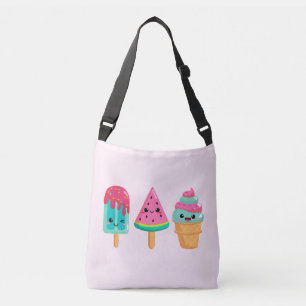 Yummy Ice Cream Trio Zomer Vibe Crossbody Tas