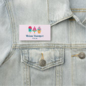 Yummy Ice Cream Trio Zomer Vibe Naamplaatje (In situ)