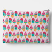 Yummy Ice Cream Trio Zomerpatroon Etui (Voorkant)