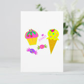 Yummy Ice Cream Uitnodigingen