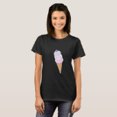 Yummy Icecream Cone T-shirt (Voorkant volledig)