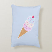 Yummy Icecream Kegelkussen Accent Kussen (Achterkant (Verticaal))