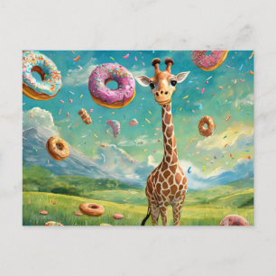 Yummy - Ik hou van donuts Briefkaart
