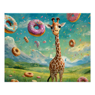 Yummy - Ik hou van donuts Perfect Poster
