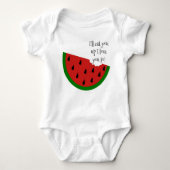 Yummy in mijn Tummy Watermelon Baby Shirt (Voorkant)