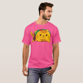 Yummy Kawaii Cat Taco T-shirt (Voorkant volledig)