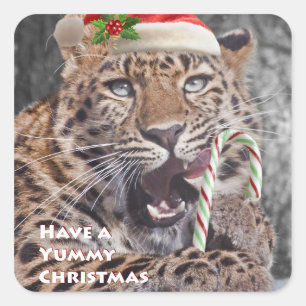 Yummy Kerst sticker