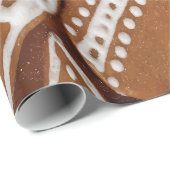 Yummy kerstfeestay Gingerbrood Cookies Cadeaupapier (Rol Hoek)