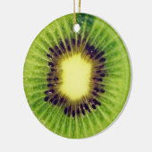 Yummy Kiwi Fruit Green 4Stephanie Keramisch Ornament (Links)