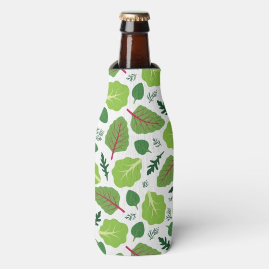 Yummy Leaves Flesjeskoeler (Fles Voorkant)