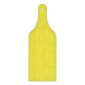 Yummy Lily Yellow Solid Color Snijplank (Voorkant)