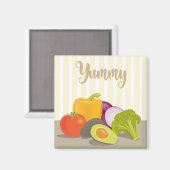 Yummy Magneet (Voorkant / Achterkant)